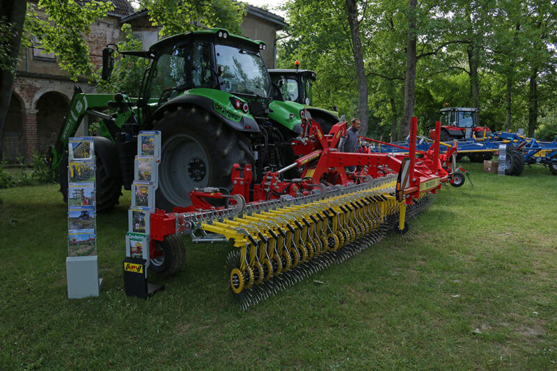 Der Rollstriegel RW 600 M1 von APV. Foto: Julian Delbrügge (ILU)