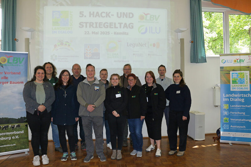 Eine Erfolgstruppe: Die Köpfe hinter dem diesjährigen Hack- und Striegeltag 2025. Foto: LiD