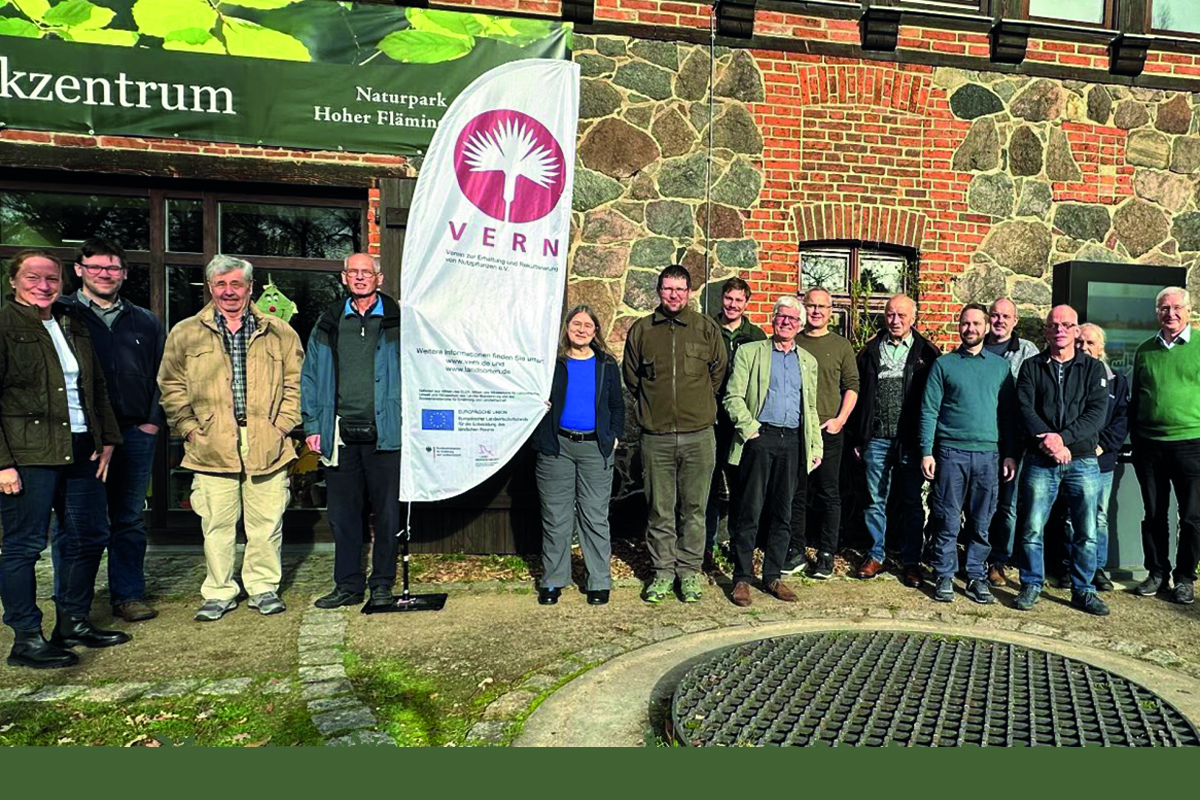 Druppenbild der Teilnehmer der Getreidetagung des VERN in Raben 2025. Foto: Jil Heller